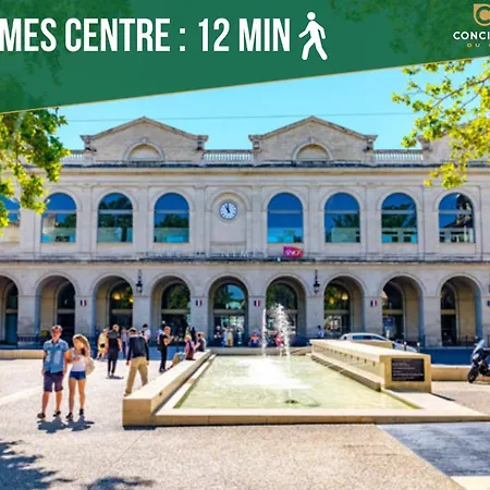 Appartement Blue De - Central - Balcon Nîmes