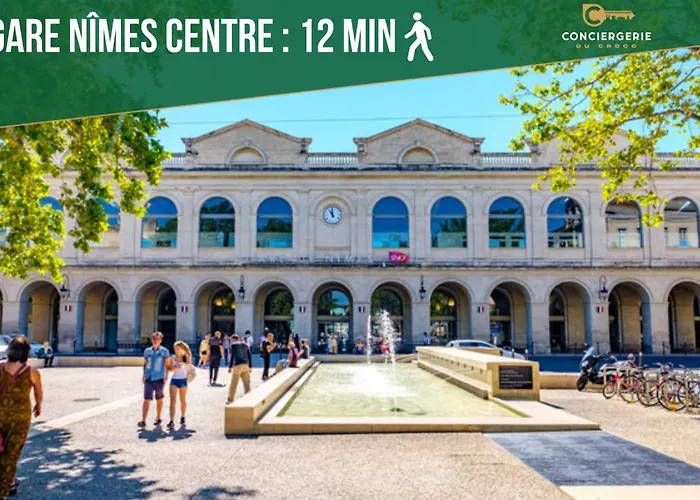 Appartement Blue De - Central - Balcon Nîmes